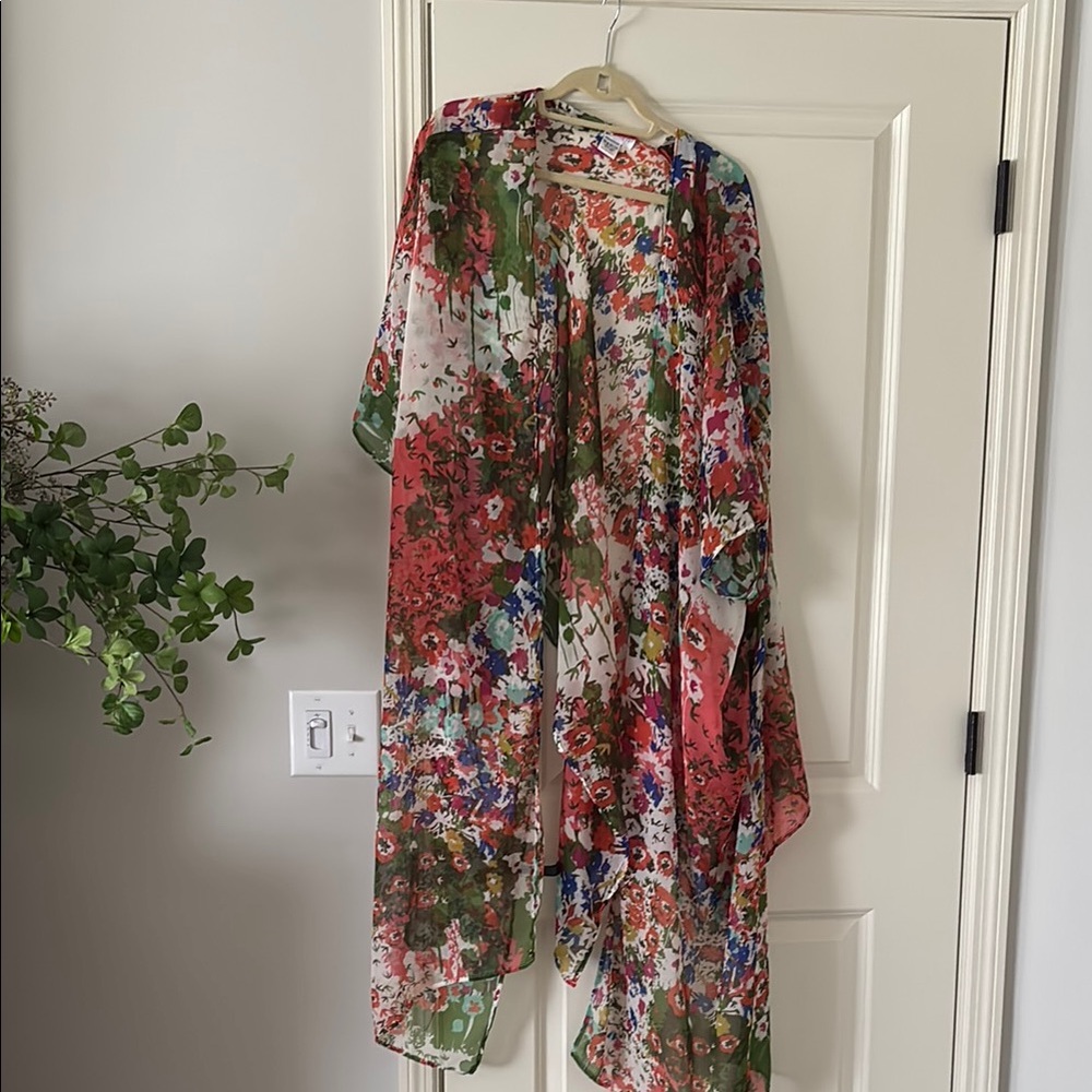 Floral Multicolor Kimono